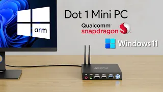 This Tiny PC Has A Snapdragon CPU And Runs Windows 11! The New Dot 1 Mini, Hands-On