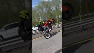 🔥 Wheelie on KTM 1290 Super Duke R🔥🔥 | @apnabiker