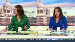 Susanna Reid @green vs blue cleavage