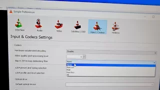 VLC player 4K 60fps video playback improvement (choppy, laggy, green frame)