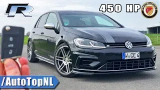 450HP VW GOLF R MK7.5 Manhart REVIEW on AUTOBAHN (NO SPEED LIMIT) by AutoTopNL