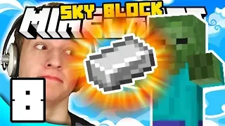 ZOMBI, DAJ MI ŽELJEZO ODMAH!!! ( Minecraft Sky Block #8 )