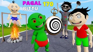 Pagal Bittu Sittu 170 | Sittu Hua Hypnotize | Hypnotize Video | Pagal Beta | Desi Comedy Video