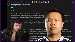 Caedrel reacts to TSM Reginald response to Doublelift