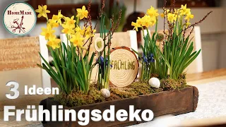 DIY | 3 Frühlingshafte Dekoideen ganz einfach selbst gemacht | Frühlingsdeko schlicht und natürlich