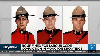 RCMP fined for labour code conviction in Moncton shootings