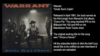 Warrant Producer Talks "Uncle Tom's Cabin" from 'Cherry Pie' Album - Beau Hill Interview Excerpt