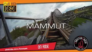 Mammut Gerstlauer Cordes Wooden Roller Coaster fixed cam on-ride Ultrawide Angle POV @ Tripsdrill