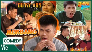 2N1D DU KÝ #89: Dương Lâm chảy nước miếng nhìn anh em MUKBANG, chỉ dám xin miếng nước lèo húp