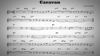 Caravan - Play along - C instruments