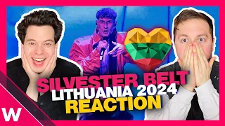 🇱🇹 Silvester Belt - "Luktelk" REACTION | Lithuania Eurovision 2024