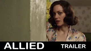 Allied Movie (2016) Trailer: Brad Pitt, Marion Cotillard
