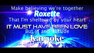 It Must Have Been Love - Roxette // Karaoke Version (Video 4K)