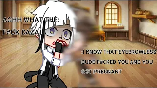 I'M NOT PREGNANT ||ft.atsushi, dazai, kyouka ||shin soukoku|| warning: swearing