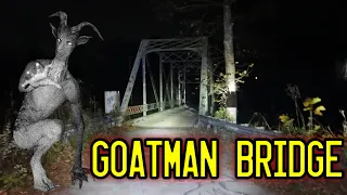 GHOST HUNTING at The Demonic Goatman's Bridge