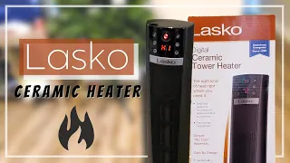 Digital Lasko Heater Unboxing & Review 2023 | Lasko Ceramic Tower Space Heater with Remote