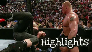 Brutal Undertaker Vs Brock Lesnar Hardcore Match Unforgiven 2002 Highlights