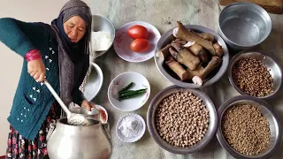How To  Cook Village Style Cow Foot  | Village Food Afghanistan