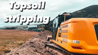 Lets dig with Krafty: Topsoil stripping