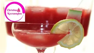 Wassermelonen Limonade Rezept / Sommergetränk / Christina Kyvranoglou