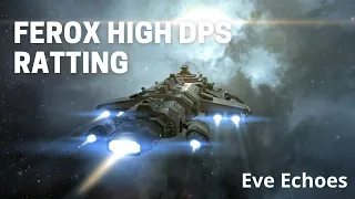 Eve Echoes: Easy 4.5 Million ISK Encounter under 15 Minutes in High DPS Ferox Crazy Fit