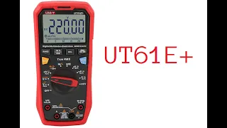 Обзор мультиметра UNI-T UT61E+ (UT161)