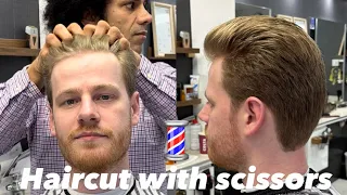 How to do the full haircut with scissors #tutorial #hairsalon #besthairstyle #learning #india