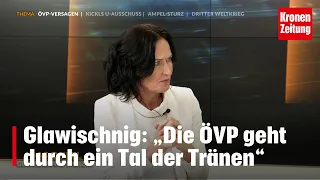 Glawischnig: „Die ÖVP geht durch ein Tal der Tränen“ | krone.tv DAS DUELL