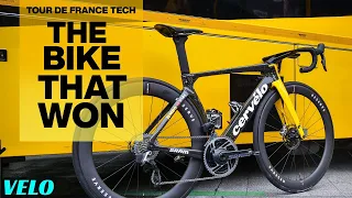 Tour de France tech: Jonas Vingegaard's winning Cervelo S5