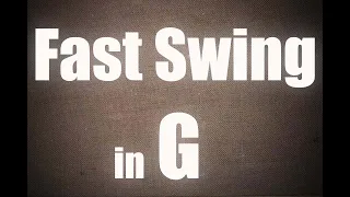 Blues Backing Track Jam - Ice B. - Fast swing in G