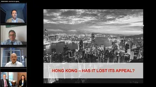 Webinar: HONG KONG – has it lost its appeal? - 20 August 2020