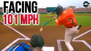 101 MPH from Umpire Cam. DON'T BLINK!!