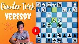 Dirty Chess Tricks 71 (Counter trick against Veresov)