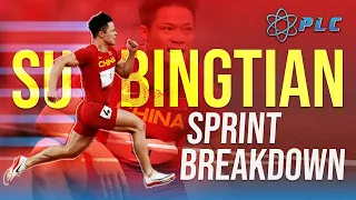 Su Bingtian 100M Sprint Breakdown | Performance Lab