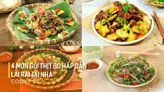 4 Món Gỏi Thịt Bò - Cách Làm Gỏi Thịt Bò Thấm Vị, Ai Ăn Cũng Khen | Cooky TV