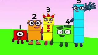 @Numberblocks Numberblocks intro Song but Everyone is Family