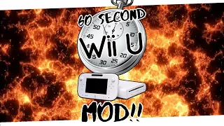 Modding a Wii U in 60 Seconds // Wii U Modding Made Easy! #shorts