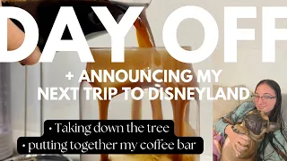 Announcing my next trip to Disneyland! || Day off vlog