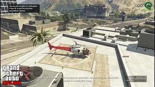 Best Way To Escape Casino Hesit Finale | GTA Online - Helicopter Method