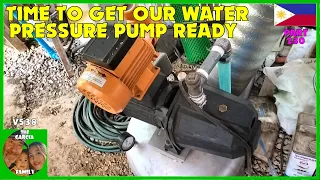 V538 - GETTING OUR WATER PRESSURE PUMP READY - MORE BATHROOM WORK - THE GARCIA FAMILY