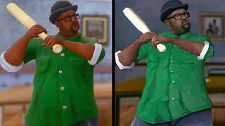 GTA San Andreas - Remastered vs Original [4K]