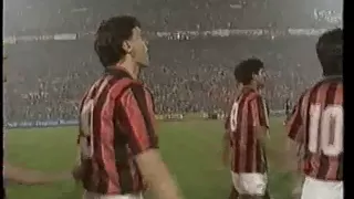 Milan-Real Madrid 2-0 - 18 Ottobre 1989 - Carlo Pellegatti