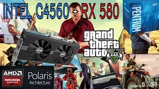 Intel G4560 + RX 580 8GB Gaming - GTA V Very High 1440p