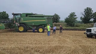 Тренінг з імітацією реальних дій на робочих місцях на тему «Організація збирання зернових культур»