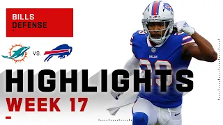 Bills Defense Forces 4 Turnovers vs. Miami | NFL 2020 Highlights