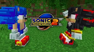 Sonic Adventure 2: "Faker!" recreated in Minecraft