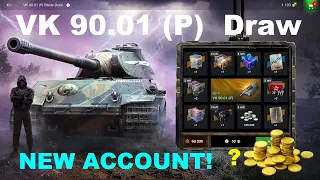 VK 90.01 (P) Draw  WoT Blitz - NEW NA Blitz Account!