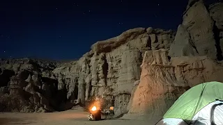 Camping at Red Rock Canyon State park