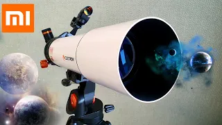 ТЕЛЕСКОП С АЛИЭКСПРЕСС XIAOMI. 💥ПЕРВЫЙ ТЕСТ TELESCOPE CELESTRON 80 мм линза!