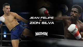 Jean Felipe vs Zion Silva - Luta Completa | Maximum Muay Thai Fight